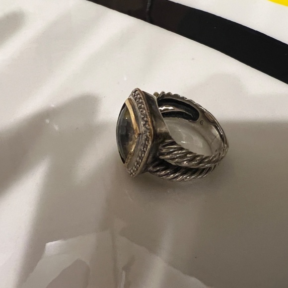 David Yurman Smoky Quartz ring - Picture 6 of 6